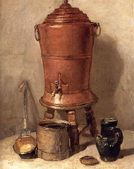 Jean Simeon Chardin The Copper Drinking Fountain Germany oil painting art